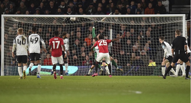 Ighalo Double Powers United Past Rooney’s Derby Into FA Cup Quarters