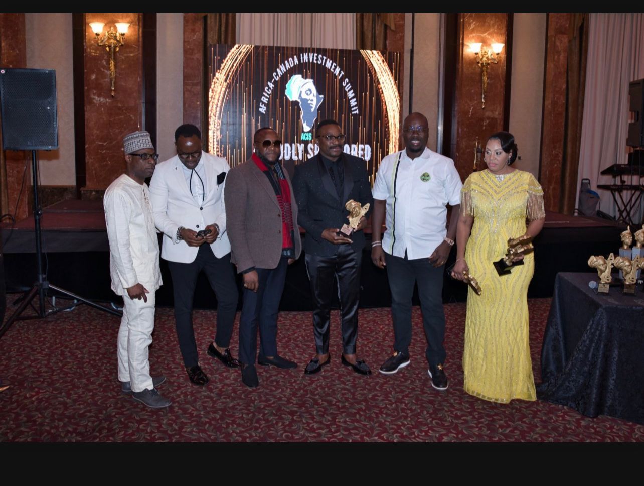 Mayor Patrick Brown, Obi Cubana, Toyin Abraham, Dr. Taiwo Afolabi, Aare Adetola Emmanuelking, Prince Dele Akinola