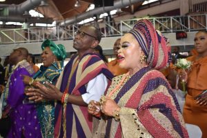 Quincy Ayodele,Ooni Of Ife, Esther Ajayi, Siju Iluyomade,John Ayodele