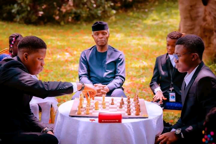 Children's Day: Osinbajo Hosts 'Chess In Slums' Team