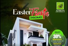 Adron Homes Unveils Easter Fiesta with 30% Discount and Flexible Payment Plan Easter Fiesta