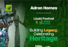 Adron Homes Deepens Commitment to Cultural Heritage, Sponsors 39th Lisabi Festival Adron Homes