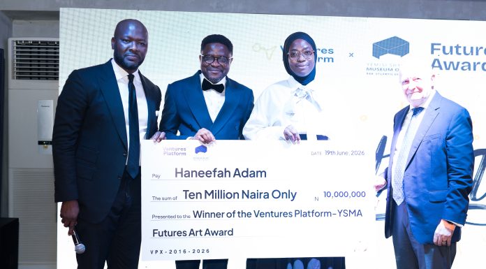 Haneefah Adam Wins Inaugural Ventures Platform–YSMA Futures Art Award Haneefah Adam