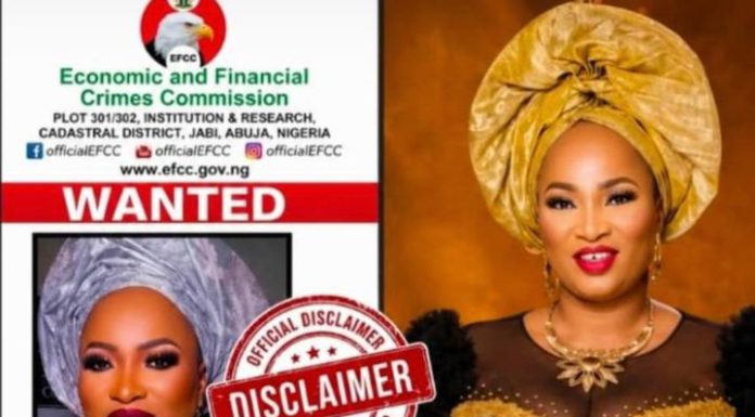 EFCC Arrests Wanted Olori Halima Tejuoso Over Alleged N600m Fraud Olori Halima Tejuoso